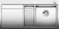 521662-Blanco Divon Paslanmaz Çelik Eviye - II 6 S - IF Sol Damlalıklı