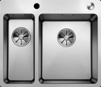 525247-Blanco Paslanmaz Çelik Eviye Andano 340/180-IF/A - Push Sifon Kontrol