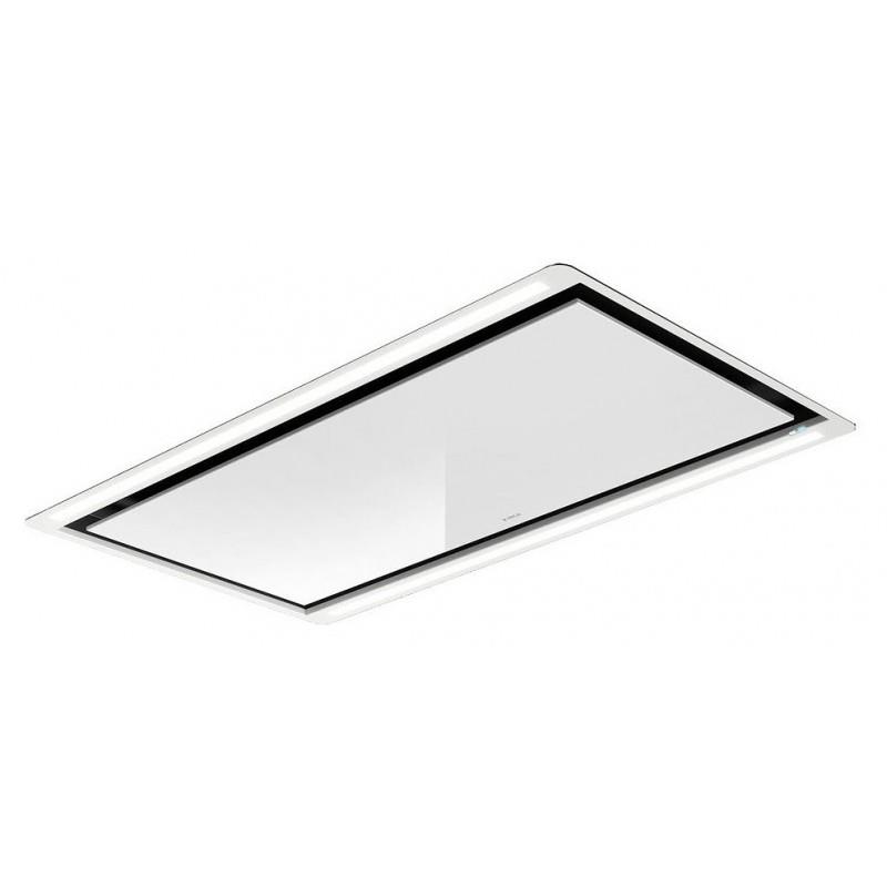 Elica PRF0146248 Hilight Glass No Motor WH/A/100 - White Glass + White Frame - Ceiling