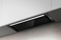 Elica PRF0164391 Hidden 2.0 @ BLGL/A/90 - Black + Black Glass - Canopy