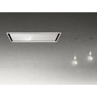 Elica PRF0146248 Hilight Glass No Motor WH/A/100 - White Glass + White Frame - Ceiling