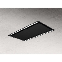 Elica PRF0173443A Hiliight-x H16 BL MAT/A/100 - Black Painted S/Steel - Ceiling